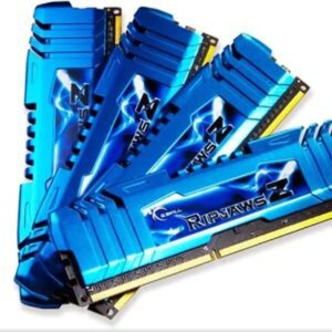 MEMORIE RAM DDR3 G.Skill RIPJAWS Z KIT 32GB 4x8GB 2400 MHz BLU F3-2400C11Q-32GZM