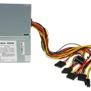 ALIMENTATORE POWER SUPPLY iBox CUBE II 400W 20+4 pin ATX Silver (ZIC2400W12CMFA)