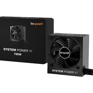 ALIMENTATORE POWER SUPPY be quiet! System Power 11 750W 20+4 pin ATX Black 80+ BRONZE (BP012EU)