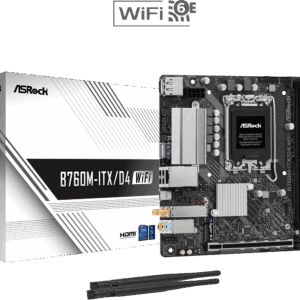 Asrock B760M-ITX/D4 WiFi Intel B760 LGA 1700 mini ITX