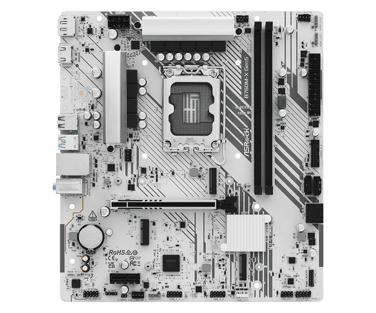 Asrock B760M-X GEN5 motherboard - immagine 2