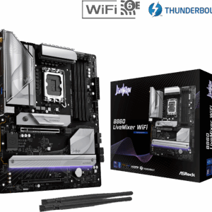 Asrock B860 LiveMixer WiFi Intel B860 LGA 1851 (Socket V1) ATX