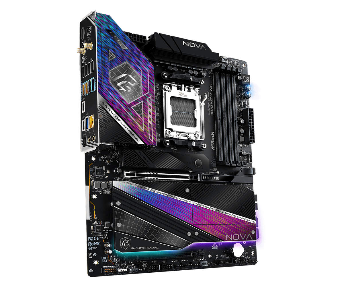 ASRock X870 NOVA WIFI motherboard - immagine 4