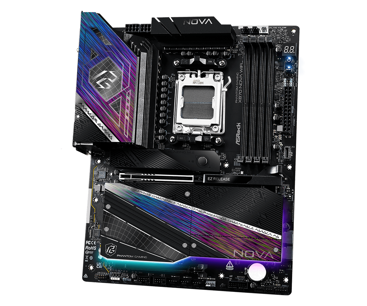 ASRock X870 NOVA WIFI motherboard - immagine 3