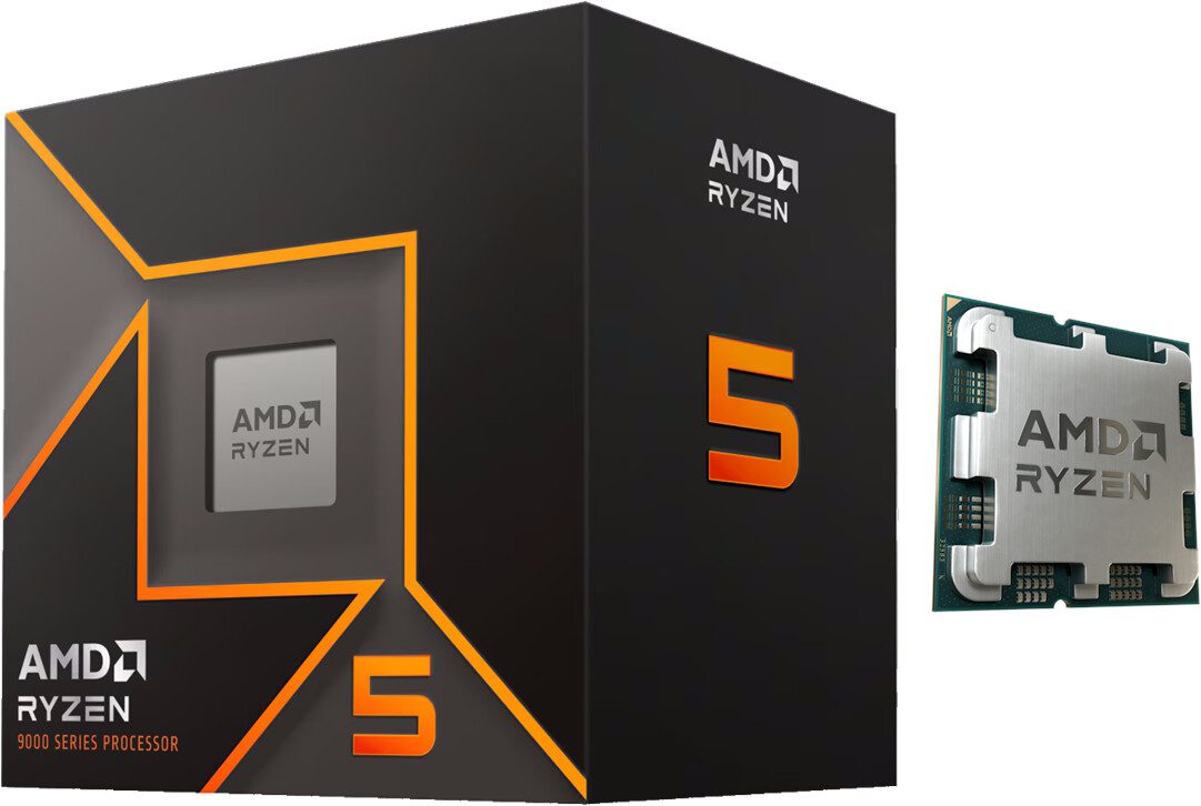 CPU AMD Ryzen 5 9600 6 CORE 3.8 GHz 32 MB L3 Box SOCKET AM5 100-100000718BOX