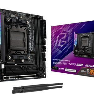 Asrock Phantom Gaming B850I Lightning WiFi AMD B850 Socket AM5 mini ITX