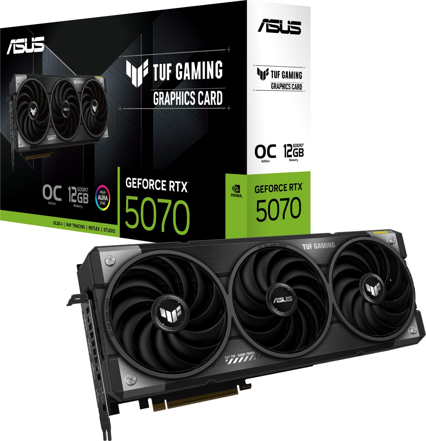 SCHEDA VIDEO ASUS NVIDIA GeForce RTX 5070 TUF Gaming 12 GB GDDR7