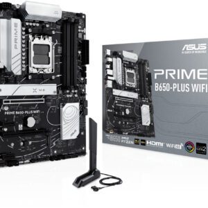 ASUS PRIME B650-PLUS WIFI AMD B650 Socket AM5 ATX