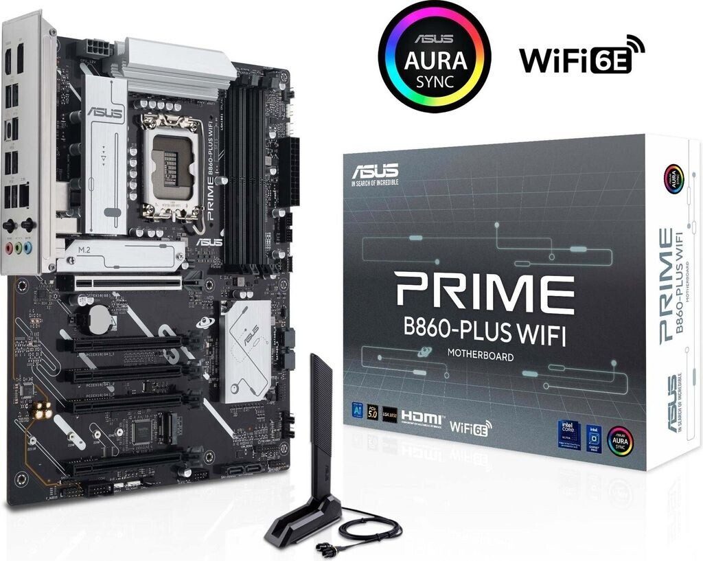 ASUS PRIME B860-PLUS WIFI Intel B860 LGA 1851 (Socket V1) ATX