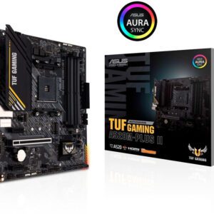 ASUS TUF GAMING A520M-PLUS II AMD A520 Socket AM4 micro ATX