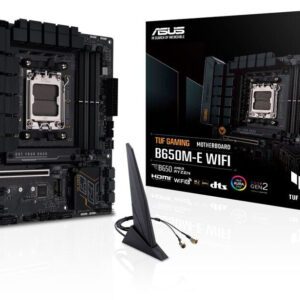ASUS TUF GAMING B650M-E WIFI AMD B650 Socket AM5 micro ATX