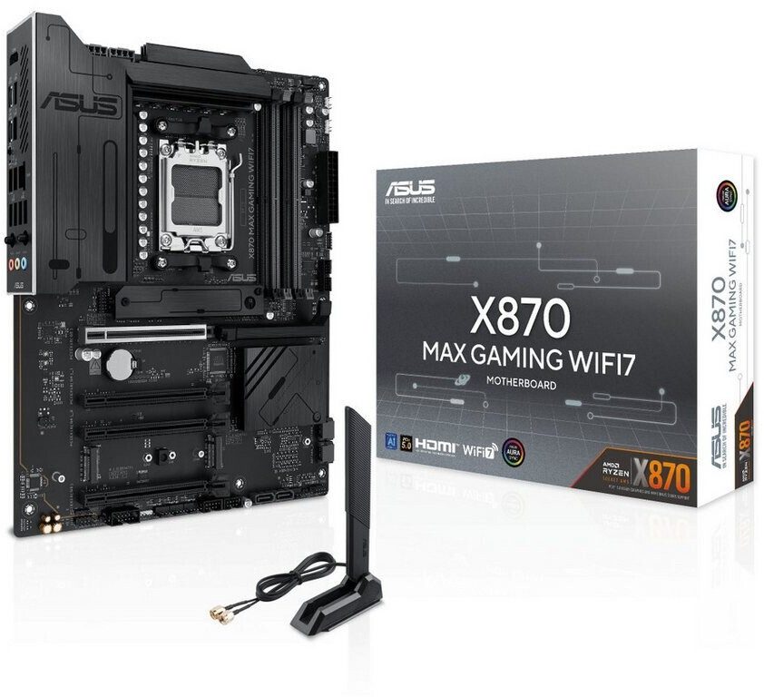 ASUS X870 MAX GAMING WIFI7 AMD X870 Socket AM5 ATX