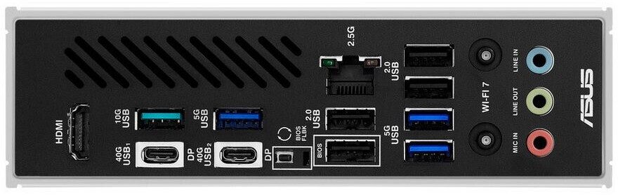 ASUS X870 MAX GAMING WIFI7 AMD X870 Socket AM5 ATX - immagine 5