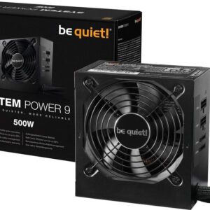 ALIMENTATORE POWER SUPPLY be quiet! System Power 9 CM 500W 80+ BRONZE (BN301)