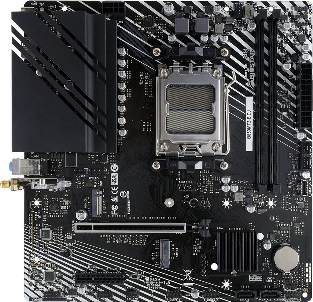 BIOSTAR B850MT2-E DJ motherboard - immagine 2