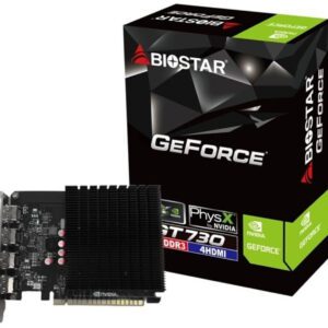 SCHEDA VIDEO Biostar NVIDIA GT 730 4GB 4xHDMI - VN7313TG46