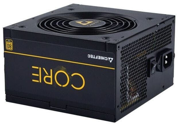ALIMENTATORE POWER SUPPLY Chieftec Core BBS-500S 500W 24-pin ATX PS/2 Black 80+ GOLD (BBS-500S)