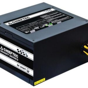 ALIMENTATORE POWER SUPPLY Chieftec Smart 600W 20+4 pin ATX Black (GPS-600A8)