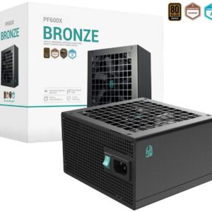 ALIMENTATORE POWER SUPPLY DeepCool GamerStorm PF600X 600W 80+ BRONZE (R-PF600X-HD0B-JGEU)