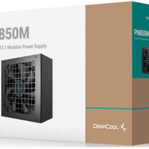 ALIMENTATORE POWER SUPPLY DEEPCOOL Gamer Storm PN850M 850W 20+4 pin ATX Black 80+ GOLD (R-PN850M-FC0B-JGEU)