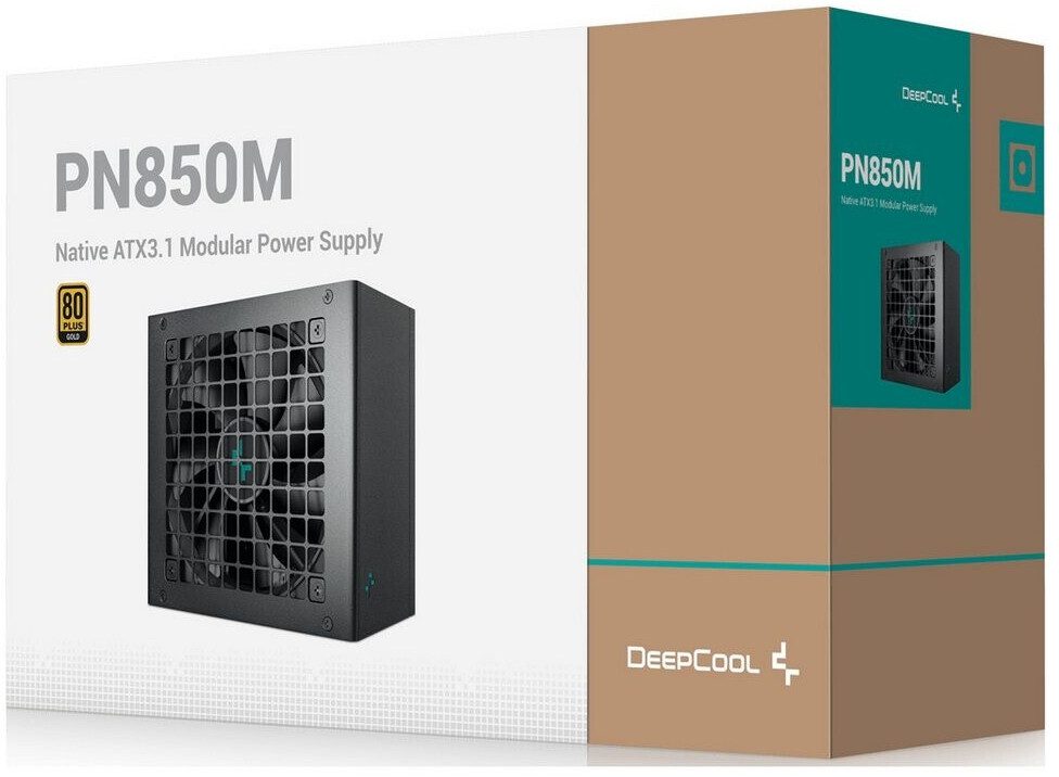 ALIMENTATORE POWER SUPPLY DEEPCOOL Gamer Storm PN850M 850W 20+4 pin ATX Black 80+ GOLD (R-PN850M-FC0B-JGEU)