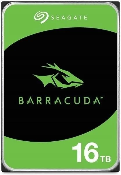 Seagate Barracuda 16TB internal hard drive 7200 RPM 512 MB 3.5" Serial ATA