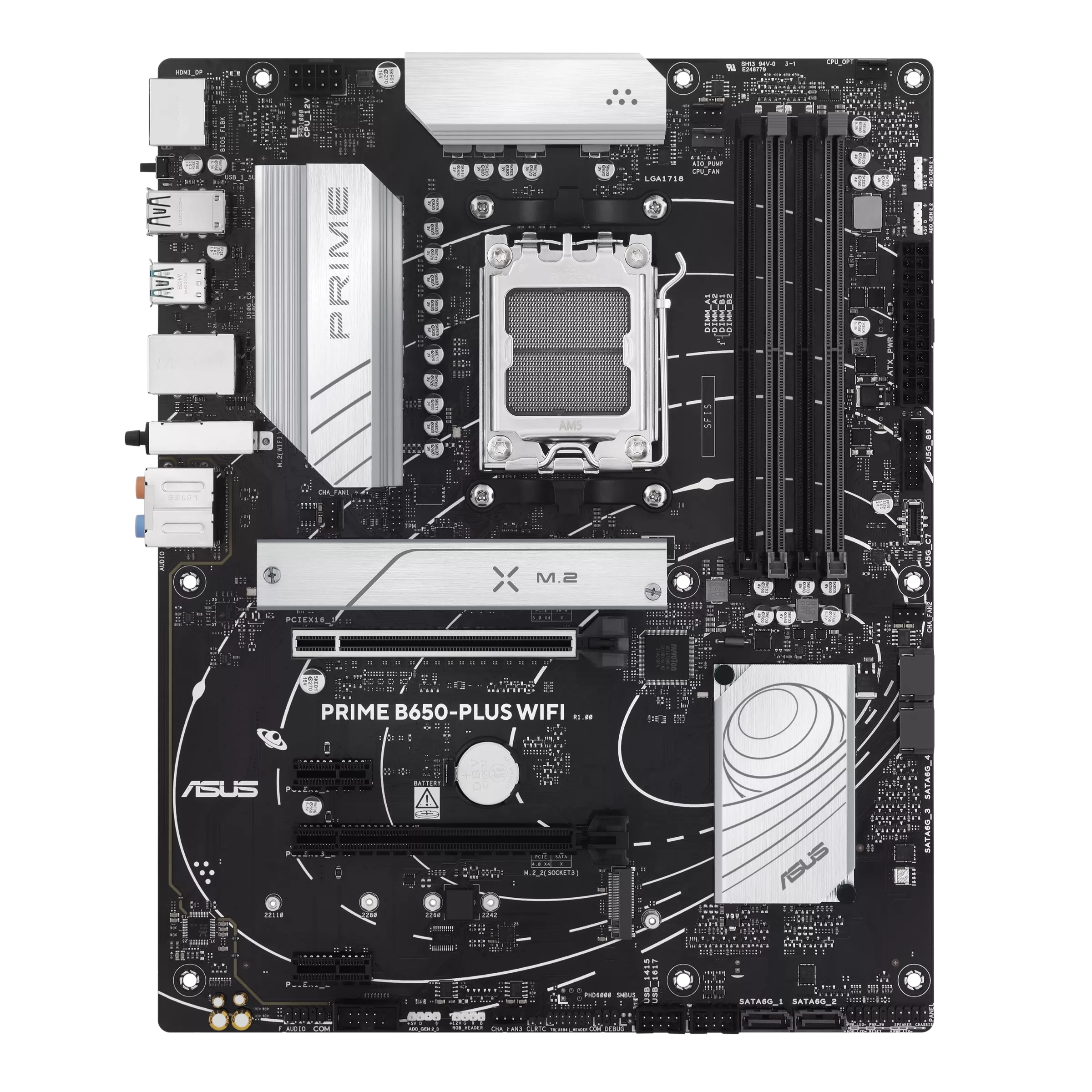 ASUS PRIME B650-PLUS WIFI AMD B650 Socket AM5 ATX - immagine 2
