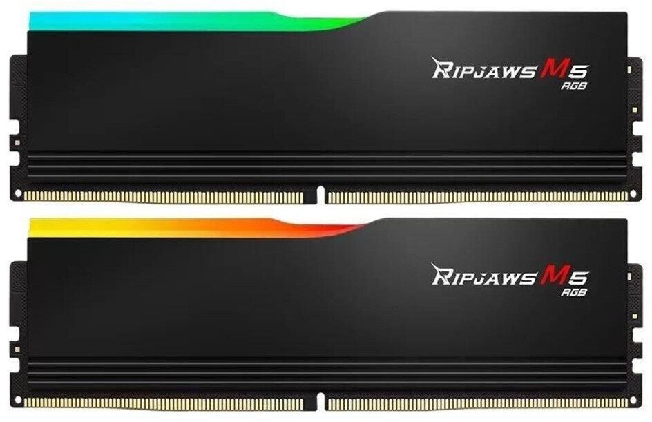 RAM DDR5 G.Skill Ripjaws M5 RGB KIT 32GB 2x16GB 6000MHz XMP EXPO F5-6000J3636F16GX2-RM5RK - immagine 2