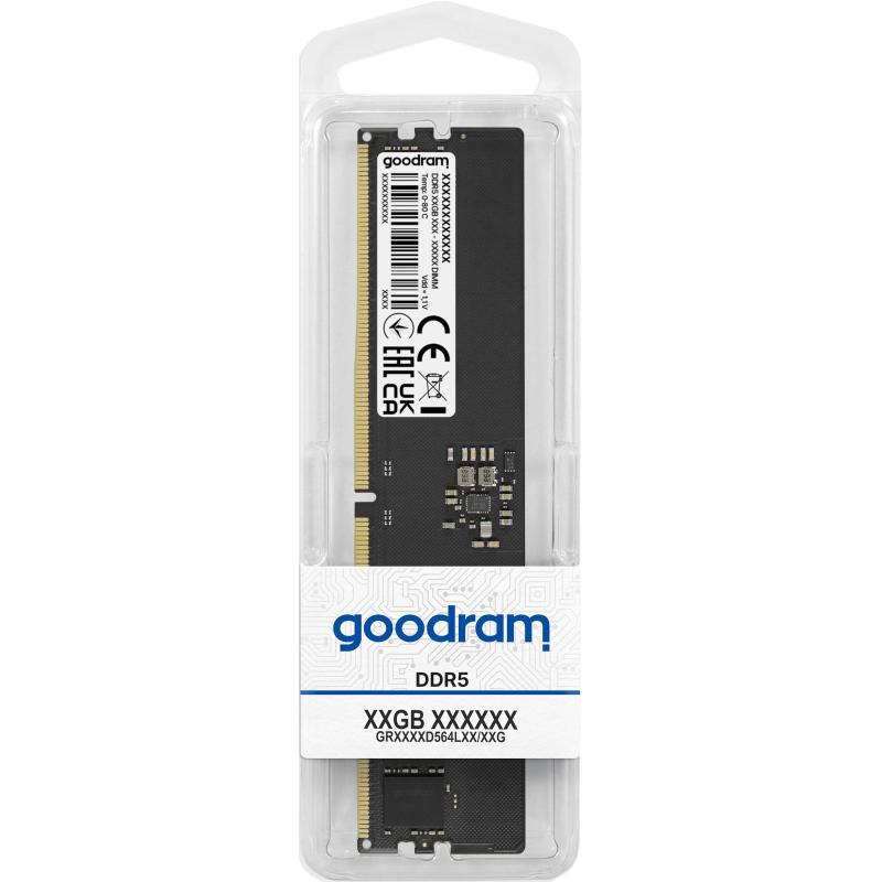 RAM DDR5 Goodram 8GB 5600MHz DIMM GR5600D564L46S/8G - immagine 2