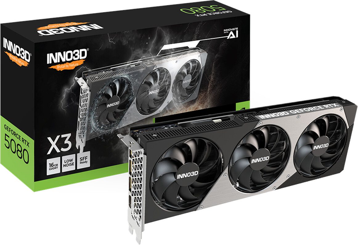 SCHEDA VIDEO INNO3D NVIDIA GeForce RTX 5080 X3