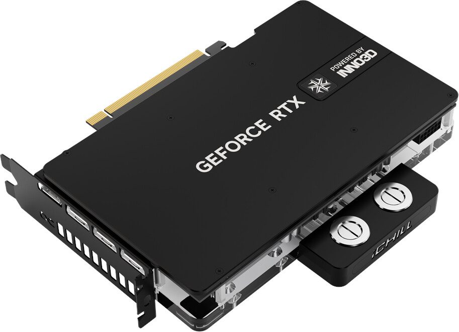 SCHEDA VIDEO INNO3D NVIDIA GeForce RTX 5090 iChill FROSTBITE 32 GB GDDR7 - immagine 3