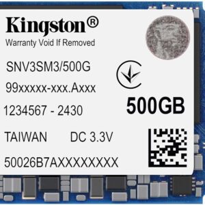 SSD Kingston Technology 500GB NV3 M.2 2230 NVMe SNV3SM3/500G