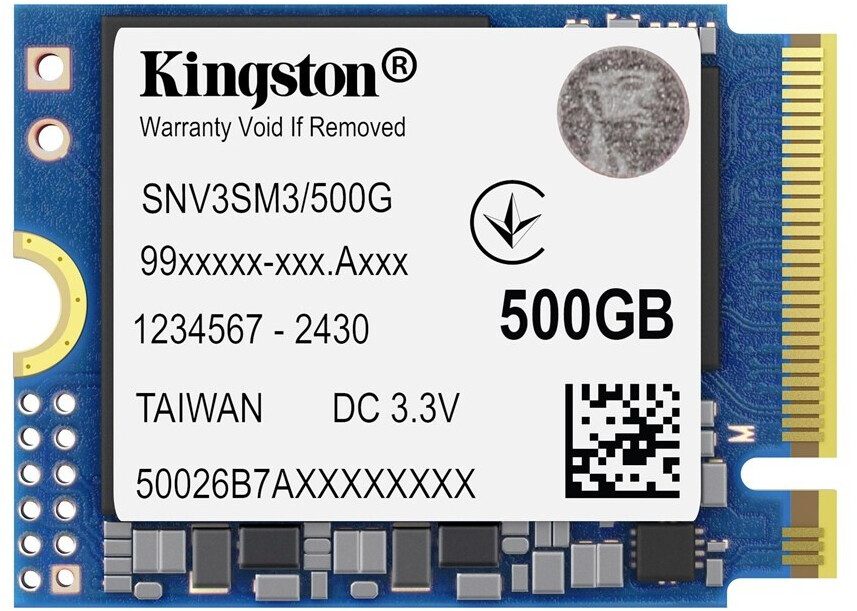 SSD Kingston Technology 500GB NV3 M.2 2230 NVMe SNV3SM3/500G