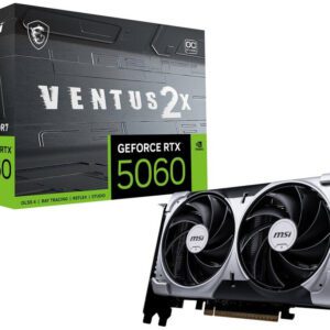 SCHEDA VIDEO MSI NVIDIA GeForce RTX 5060 8G VENTUS 2X OC 8GB GDDR7
