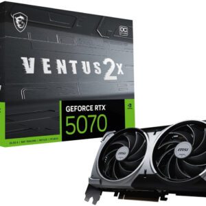 SCHEDA VIDEO MSI GeForce RTX 5070 12G VENTUS 2X OC 12 GB GDDR7