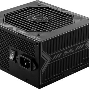 ALIMENTATORE POWER SUPPLY MSI MAG A750BN PCIE5 750W 24-pin ATX Black 80+ BRONZE (306-7ZP2C11-CE0)