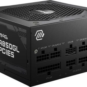 ALIMENTATORE POWER SUPPLY MSI MAG A850GL PCIE5 850W 20+4 pin ATX Black 80+ GOLD (306-7ZP8A11-CE0)