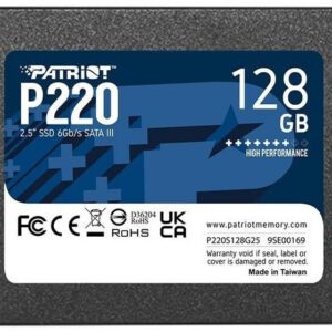 SSD Patriot Memory P220 128GB 2.5" Serial SATA III - P220S128G25