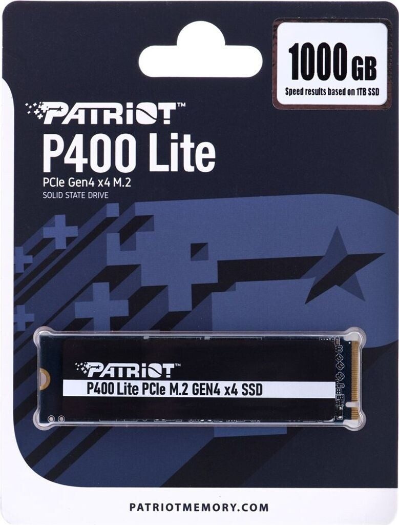 SSD Patriot Viper P400 Lite 1TB M.2 PCI-Ex4 NVMe - P400LP1KGM28H