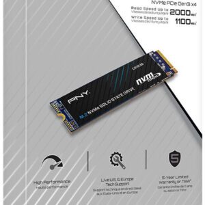 PNY CS1030 500GB M.2 PCI Express 3.0 NVMe 3D NAND M280CS1030-500-RB