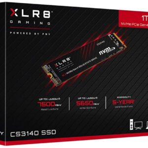 SSD PNY XLR8 CS3140 1TB M.2 PCI Express 4.0 NVMe 3D NAND M280CS3140-1TB-RB