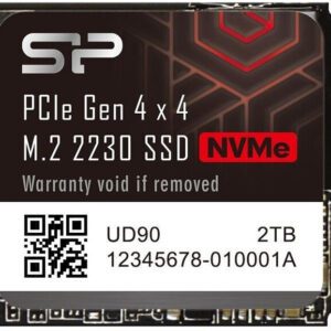 SSD Silicon Power UD90 M.2 2TB PCI Express 4.0 3D NAND NVMe SP02KGBP44UD9007