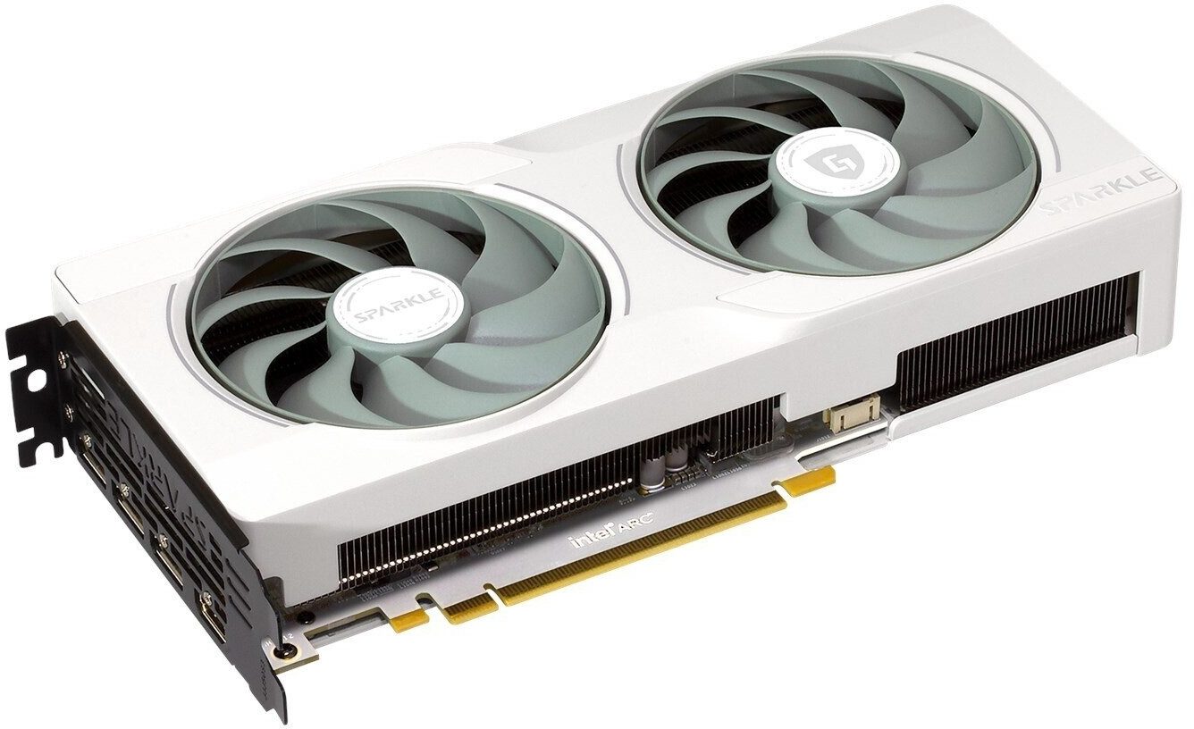 SCHED VIDEO Sparkle Intel Arc B570 GUARDIAN OC 10 GB GDDR6 Luna Edition - immagine 2