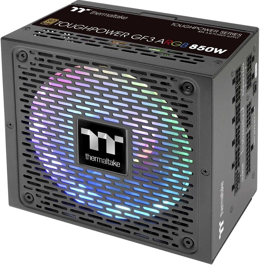 ALIMENTATORE POWER SUPPLY Thermaltake Toughpower TT Premium Edition GF3 ARGB 850W 24-pin ATX Black 80+ GOLD (PS-TPD-0850F4FAGE-1) - immagine 6