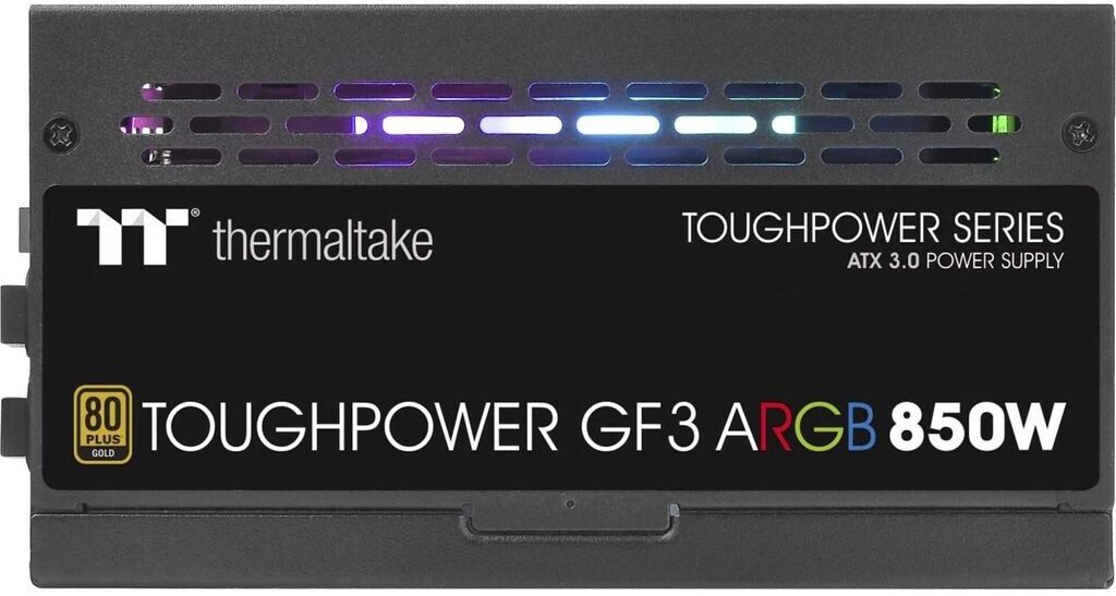 ALIMENTATORE POWER SUPPLY Thermaltake Toughpower TT Premium Edition GF3 ARGB 850W 24-pin ATX Black 80+ GOLD (PS-TPD-0850F4FAGE-1) - immagine 3