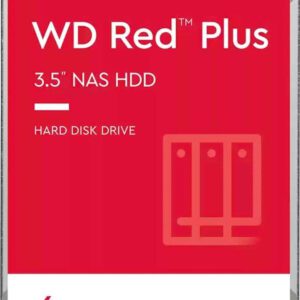 HDD Western Digital Red Plus 6TB 5400 RPM 256 MB 3.5" Serial ATA III