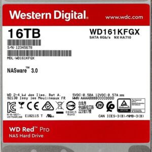 Western Digital Red Pro 3.5" 16000 GB Serial ATA