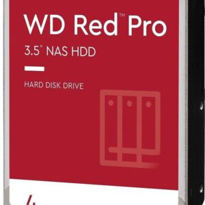 Western Digital Red Pro internal hard drive 4 TB 7200 RPM 256 MB 3.5" Serial ATA