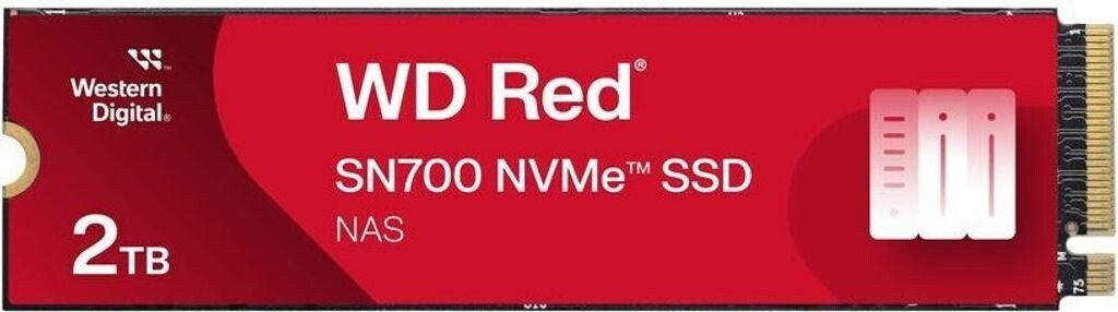 SSD Western Digital RED SN700 M.2 2TB PCI Express 3.0 NVMe WDS200T1R0C-68BDK0