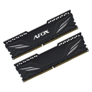 MEMORIE RAM DDR4 AFOX GAMING KIT 32GB 2X16GB 3200MHZ CL16 XMP2 BLACK AFLD432PH1CADB